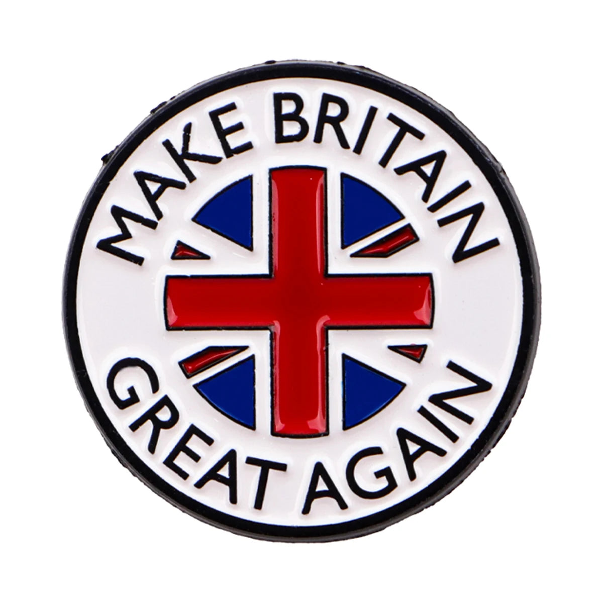 Make Britain Great Again Enamel Pin Patriotic Lapel Brooch Gift