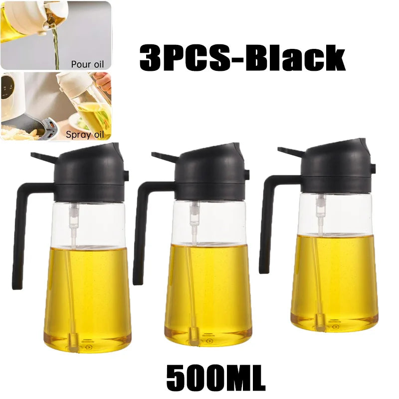 Oil Spray Bottle Cooking Mist Sprayer BBQ Olive Oil Kitchen Dispenser