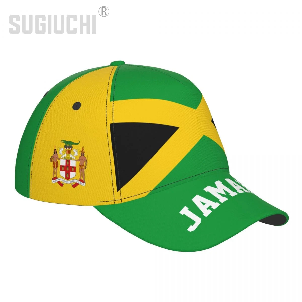 Unisex Jamaica Flag Baseball Cap - Patriotic Hat for Soccer & Baseball Fans