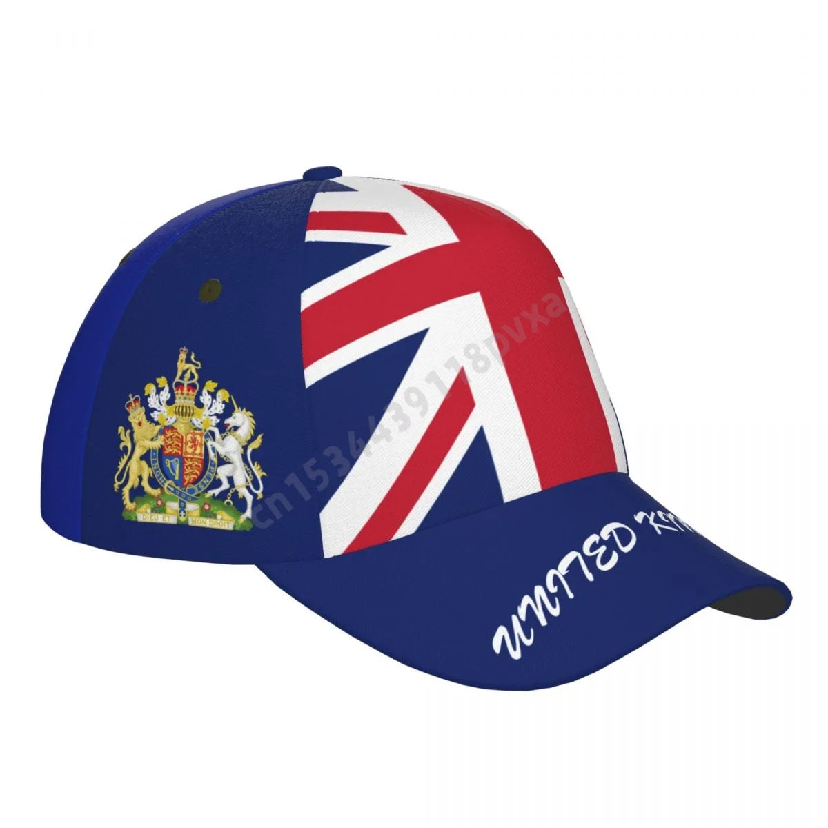 Unisex UK Flag Baseball Cap – Great Britain Patriotic Hat for Men & Women