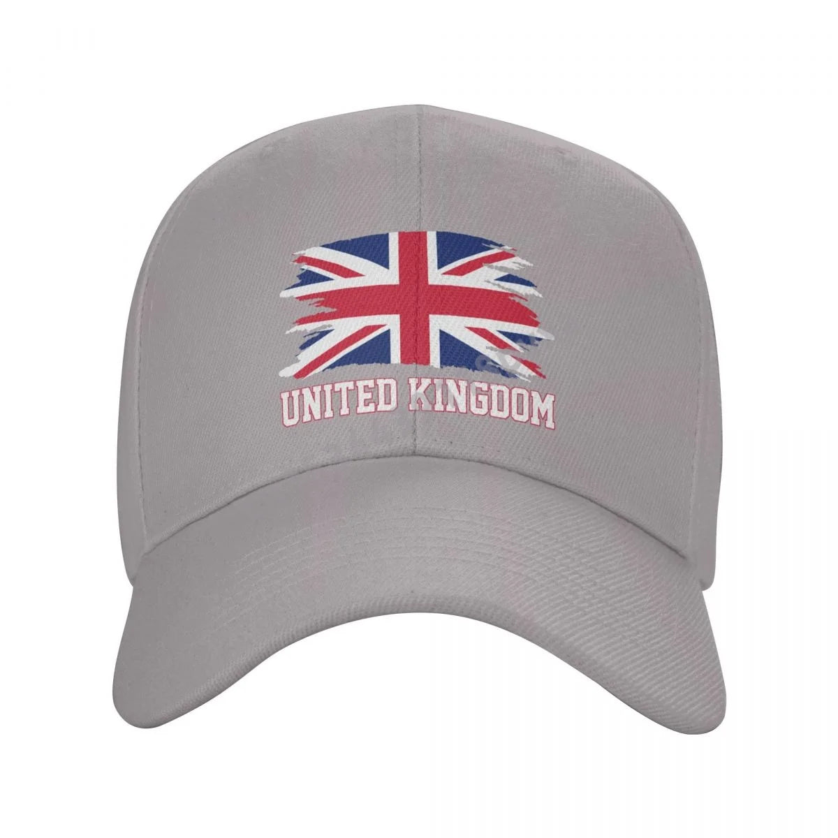 UK Flag Baseball Cap Adjustable Cotton Unisex Casual Outdoor Hat