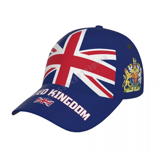 Unisex UK Flag Baseball Cap – Great Britain Patriotic Hat for Men & Women