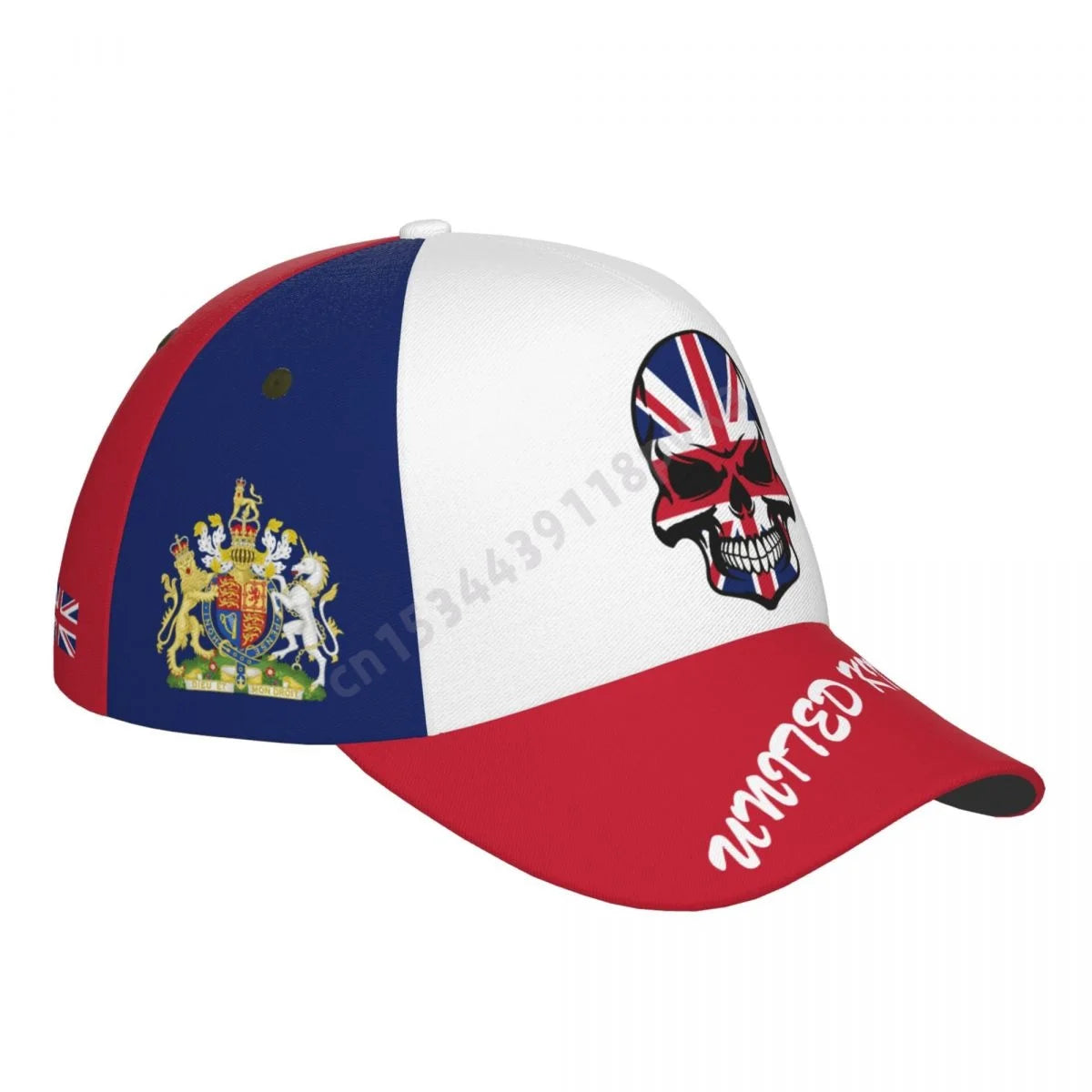 Unisex UK Flag Baseball Cap – Great Britain Patriotic Hat for Men & Women