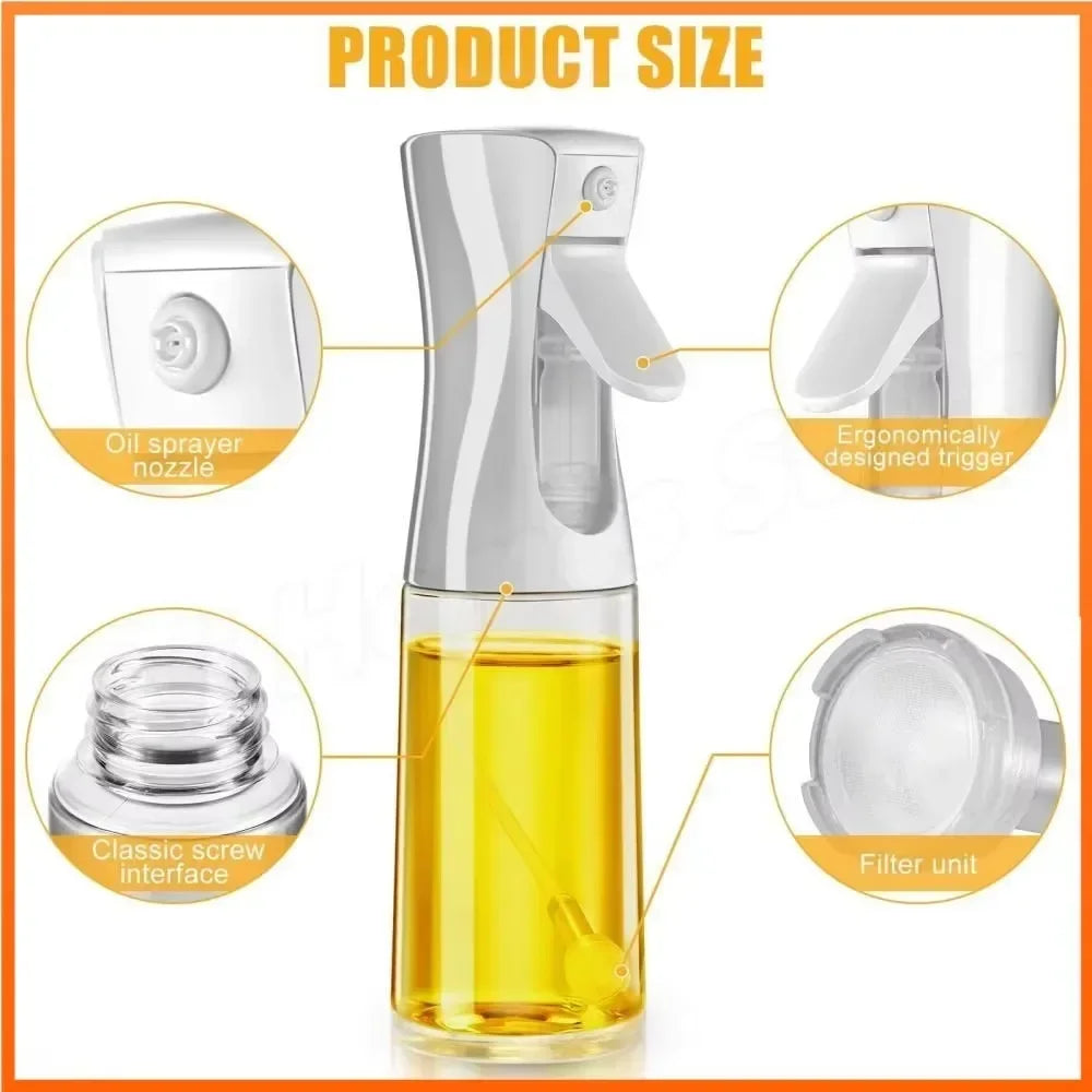 Oil Sprayer Bottle for Cooking Non Aerosol Olive Oil Mister Tool