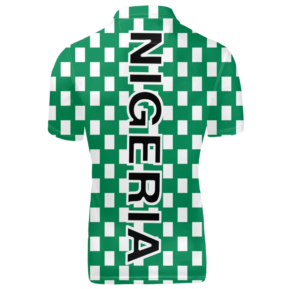 Nigeria Flag & Team Logo T-Shirt – Lapel Flag Travel Tee