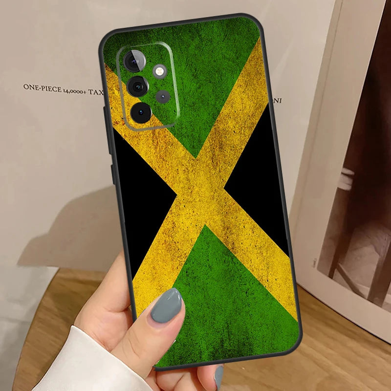Jamaica Flag Phone Case for Samsung Galaxy A Series - Protective Cover