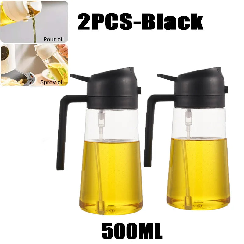 Oil Spray Bottle Cooking Mist Sprayer BBQ Olive Oil Kitchen Dispenser