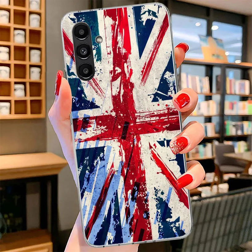 Union Jack UK Flag Phone Case - Samsung Galaxy A Series Protective Cover