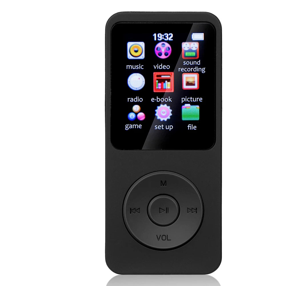 Bluetooth 5.0 MP3 Player with Speaker, FM Radio & Recording