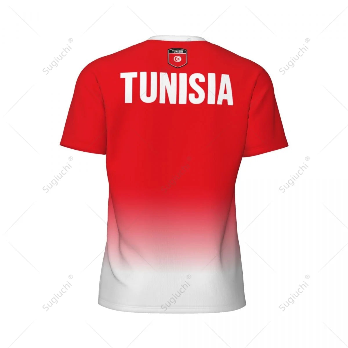 Tunisia Flag Sports Mesh T-Shirt – 3D Running Fitness Soccer Tee