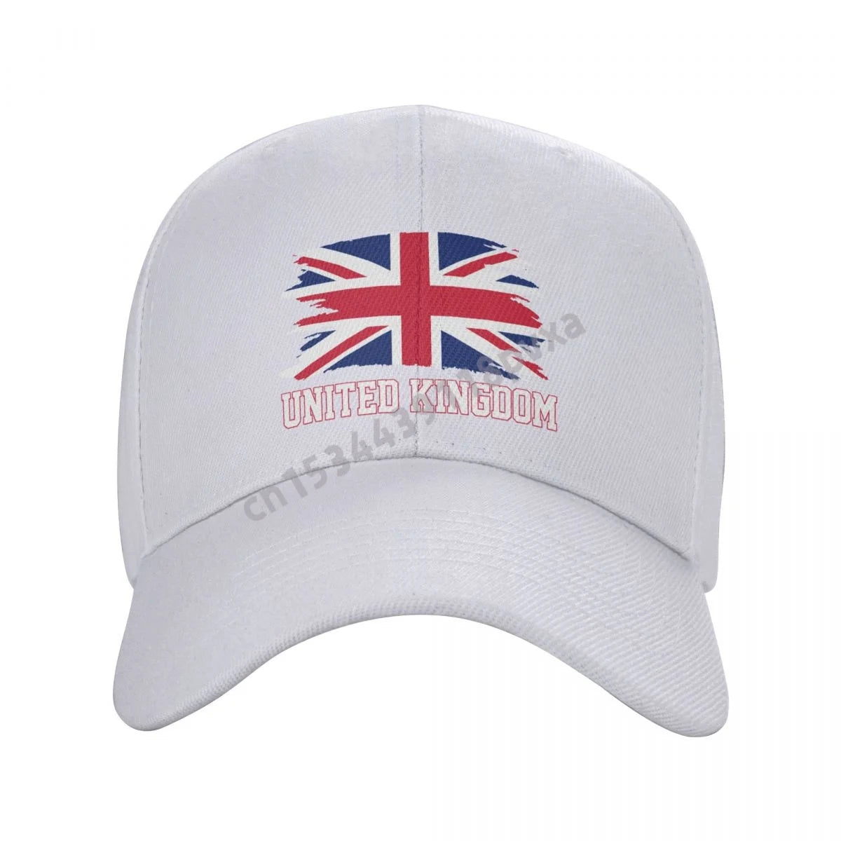 UK Flag Baseball Cap Adjustable Cotton Unisex Casual Outdoor Hat