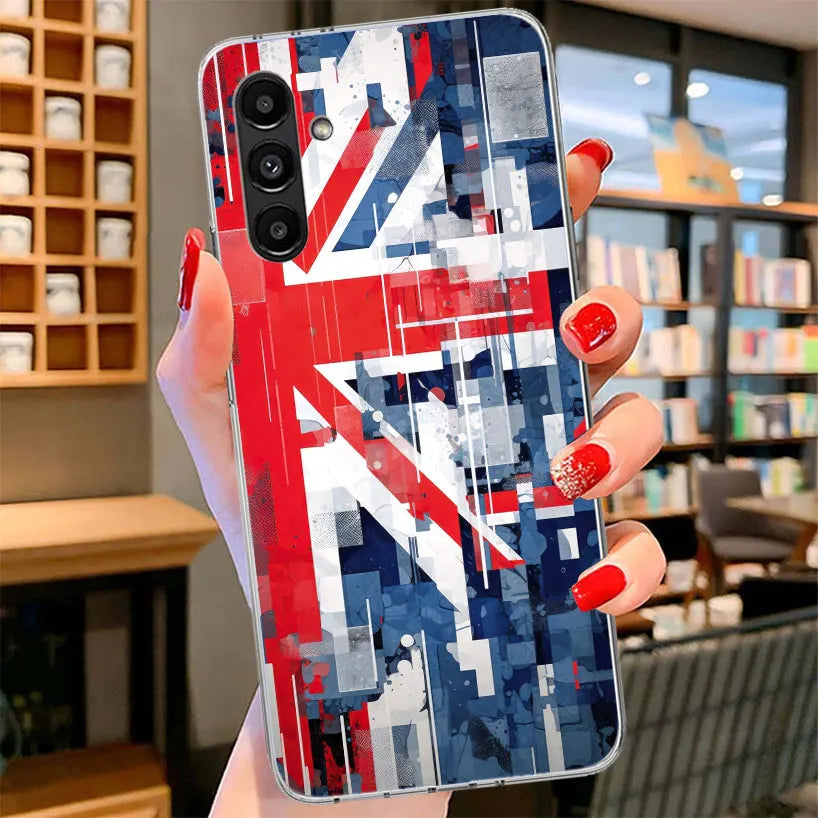 Union Jack UK Flag Phone Case - Samsung Galaxy A Series Protective Cover