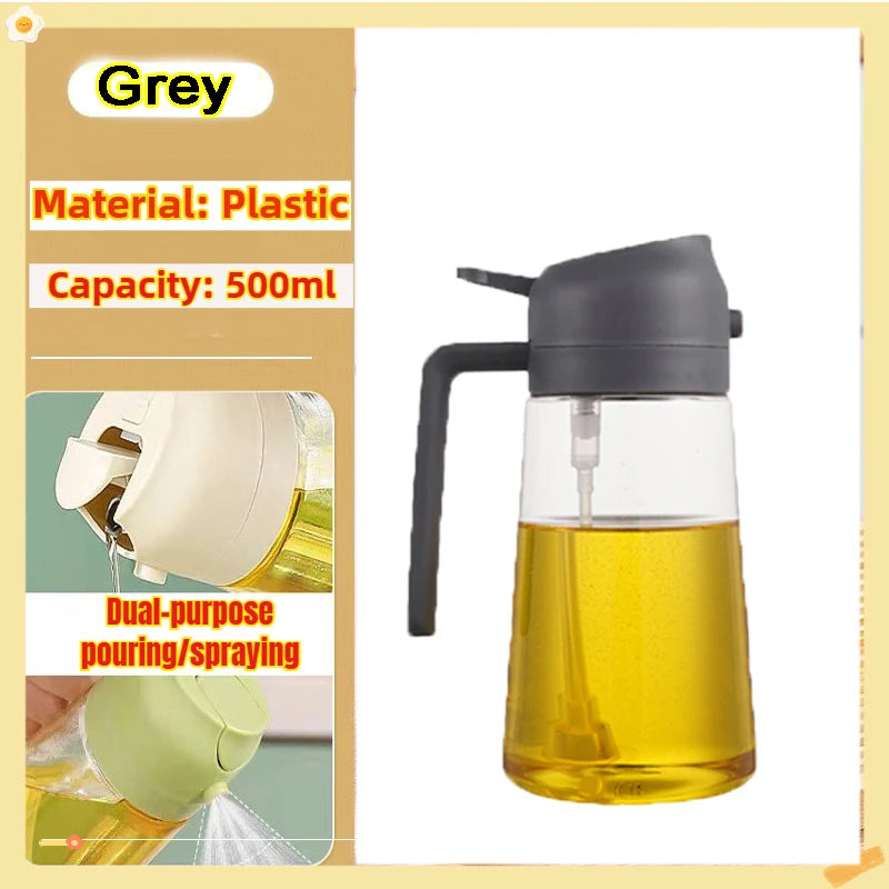 Oil Spray Bottle Cooking Mist Sprayer BBQ Olive Oil Kitchen Dispenser