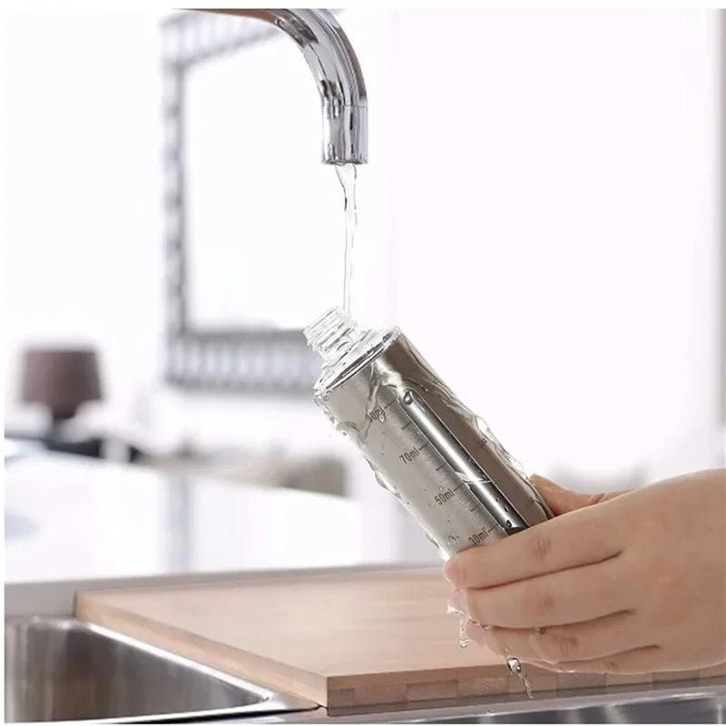 304 Stainless Steel Oil Spray Bottle BBQ Cooking Vinegar Mister Sprayer