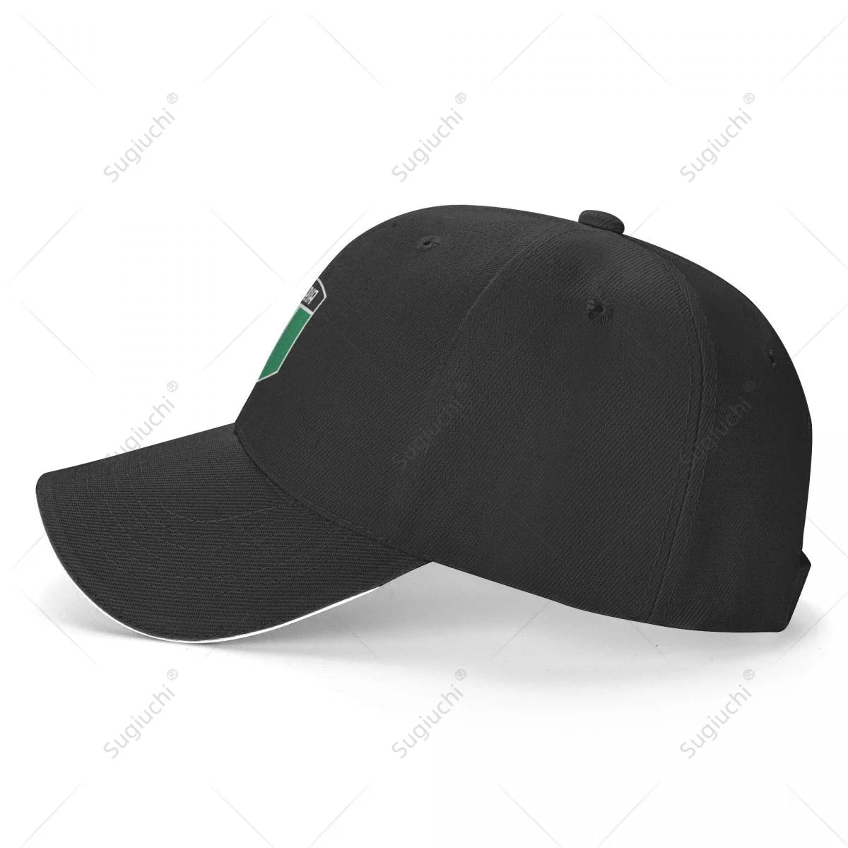Nigeria Flag Shield Baseball Cap Adjustable Sports Casual Hat