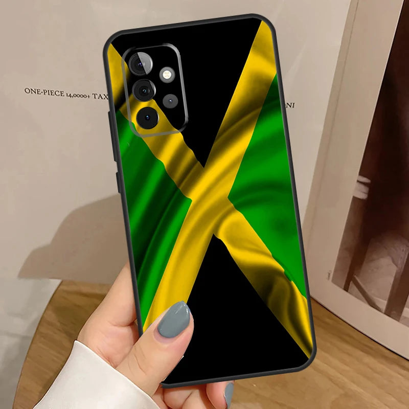 Jamaica Flag Phone Case for Samsung Galaxy A Series - Protective Cover