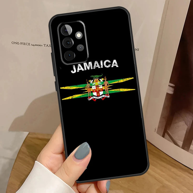 Jamaica Flag Phone Case for Samsung Galaxy A Series - Protective Cover