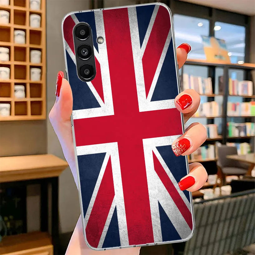 Union Jack UK Flag Phone Case - Samsung Galaxy A Series Protective Cover