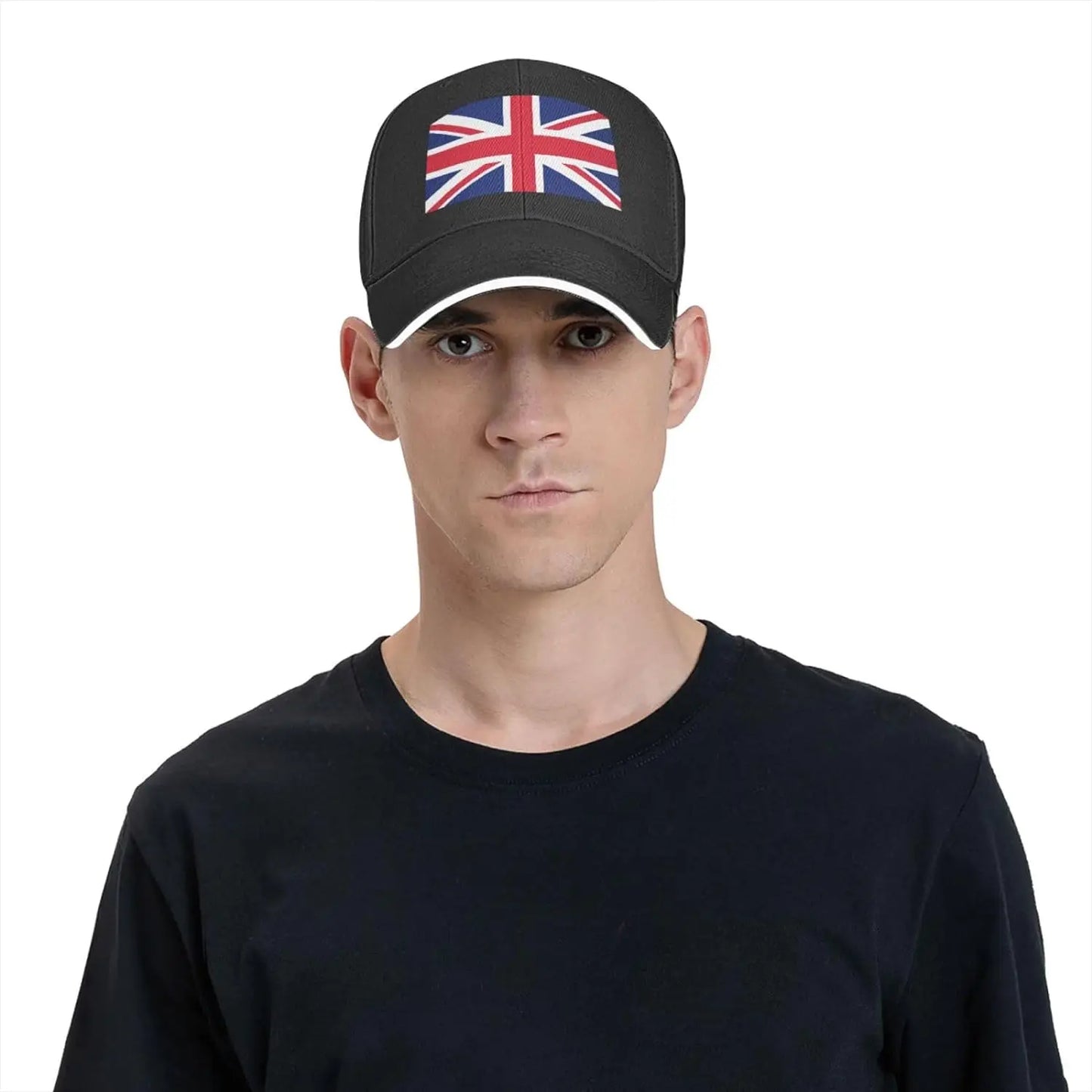 UK Flag Baseball Cap Adjustable Snapback Sun Hat for Men Women Outdoor Sport Hats