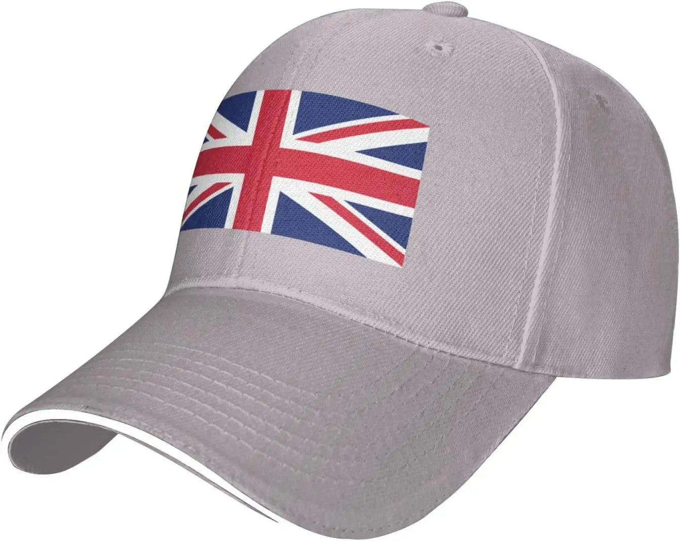 UK Flag Baseball Cap Adjustable Snapback Sun Hat for Men Women Outdoor Sport Hats