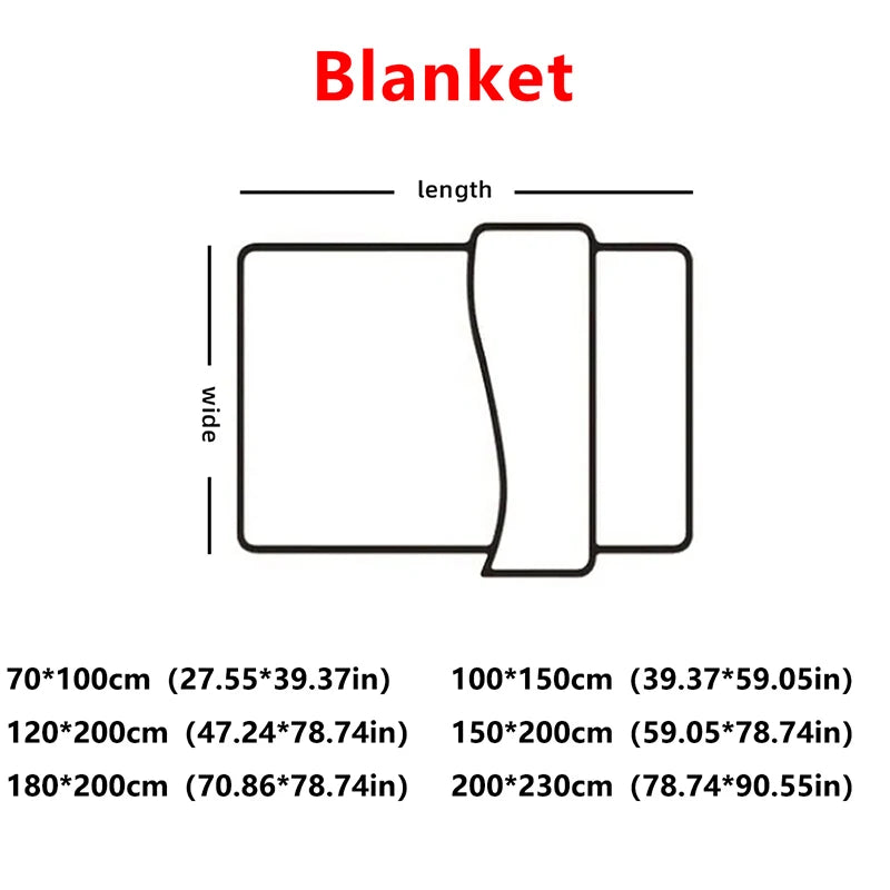 Ultra Soft Mink Velvet Blanket Thick Cloud Bed Throw Cozy Bedding