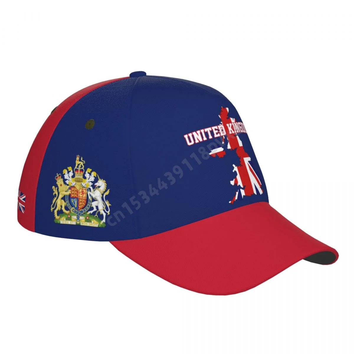Unisex UK Flag Baseball Cap – Great Britain Patriotic Hat for Men & Women