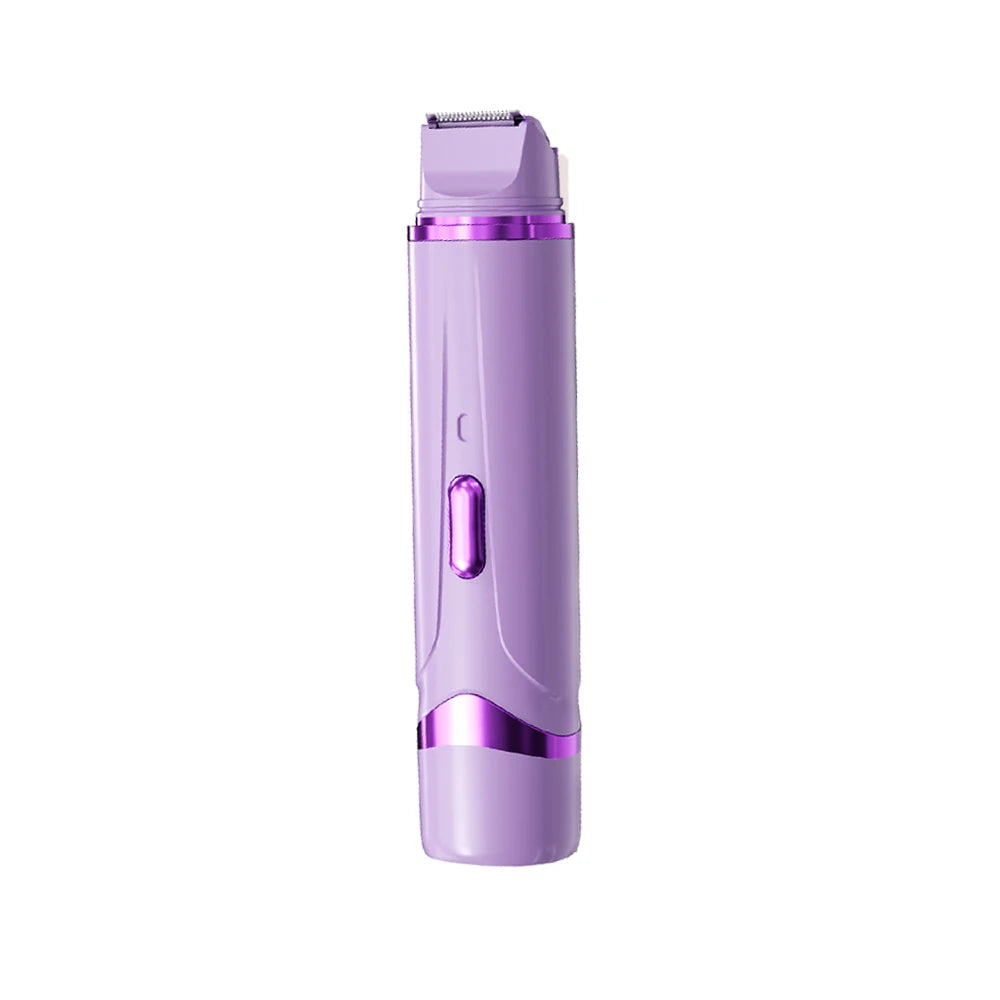 Mini Electric Bikini Trimmer Waterproof Rechargeable Dual Head Shaver