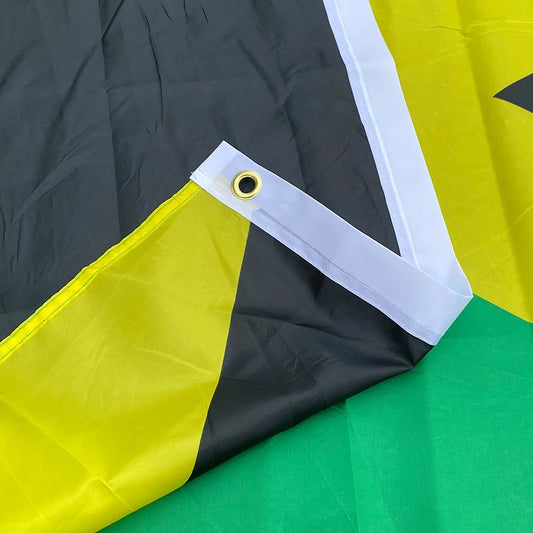 Aerlexembrae 90x150cm Jamaica National Flag - Polyester Home Decoration Flag
