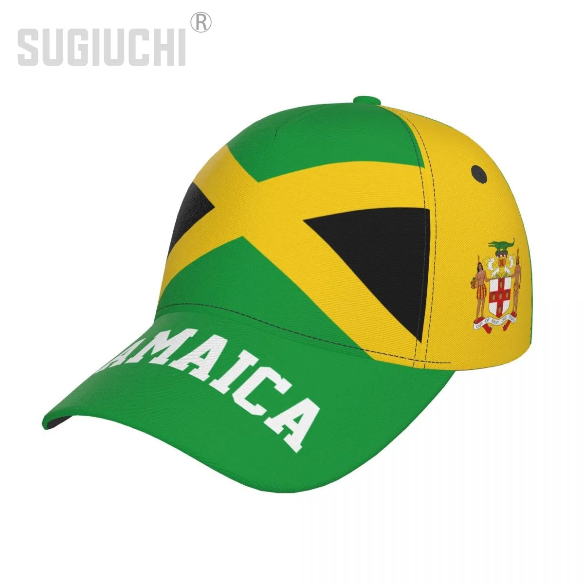 Unisex Jamaica Flag Baseball Cap - Patriotic Hat for Soccer & Baseball Fans