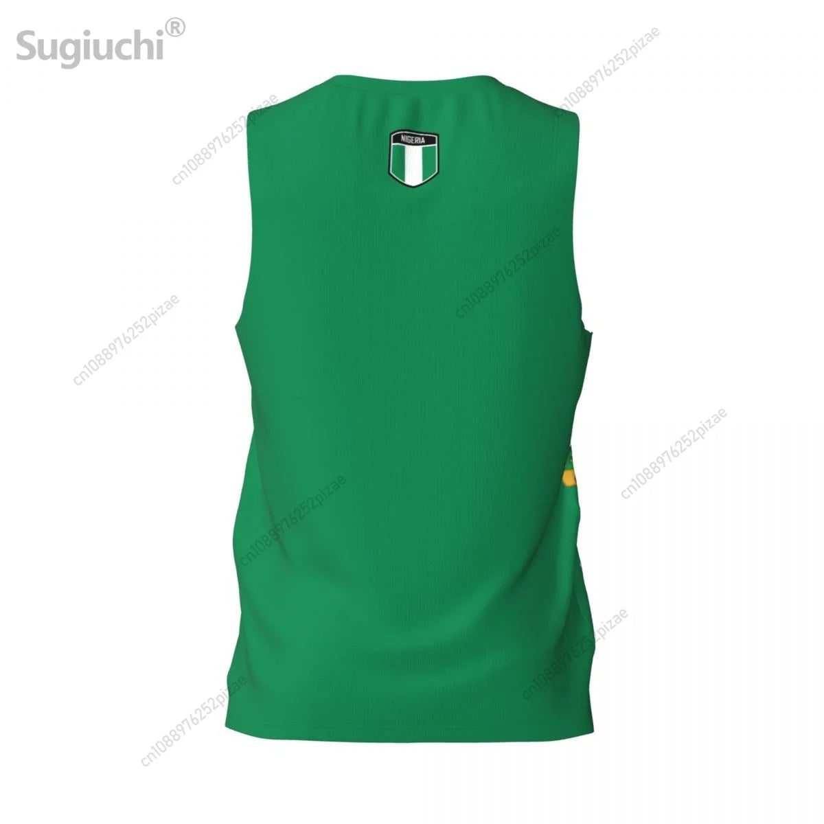Nigeria Flag T-Shirt 3D Print Sports Fitness Tee Men