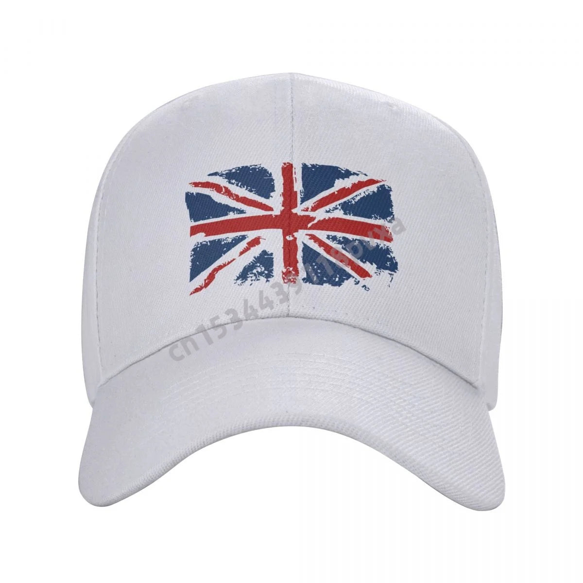UK Flag Baseball Cap Adjustable Cotton Unisex Casual Outdoor Hat