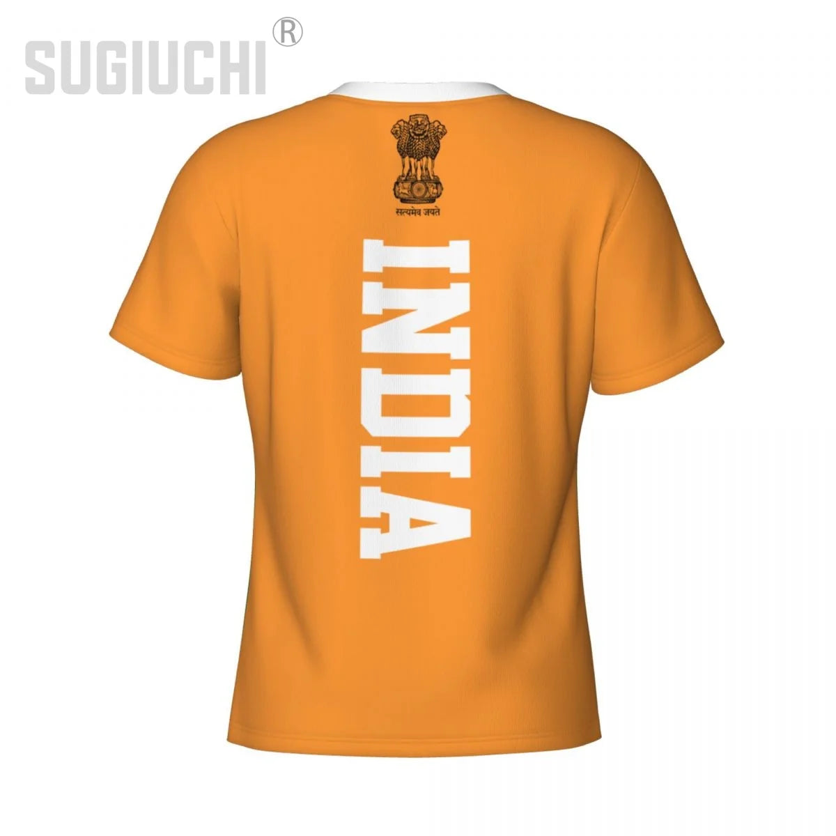 India Flag 3D Sports T-Shirt - Patriotic Soccer & Football Jersey for Men & Women