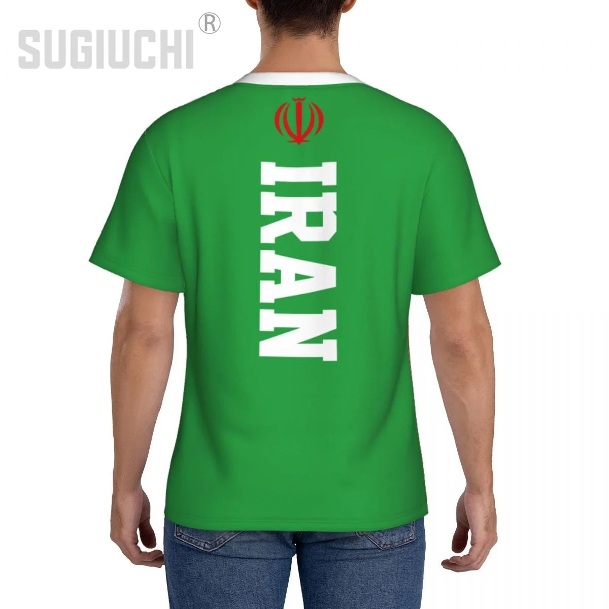 Tight Iran Flag 3D Sports T‑Shirt – Unisex Soccer & Football Jersey Tee