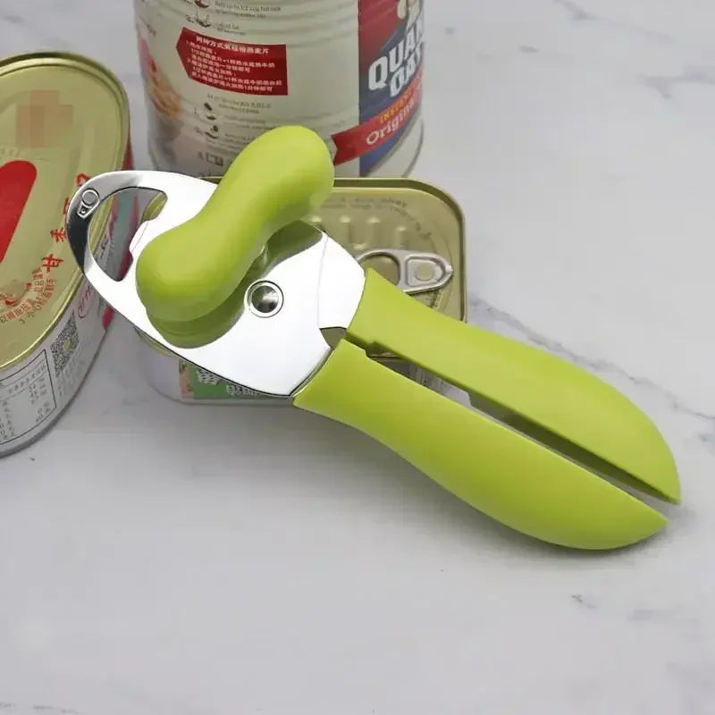 4 in 1 Stainless Steel Can Opener Manual Multifunction Bottle Opener