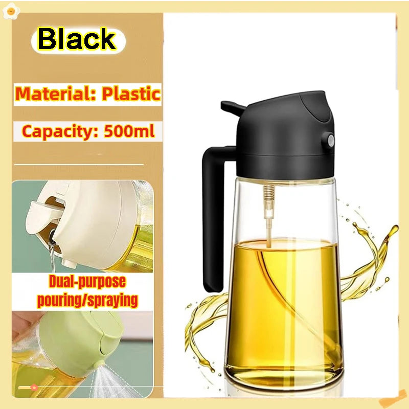 Oil Spray Bottle Cooking Mist Sprayer BBQ Olive Oil Kitchen Dispenser