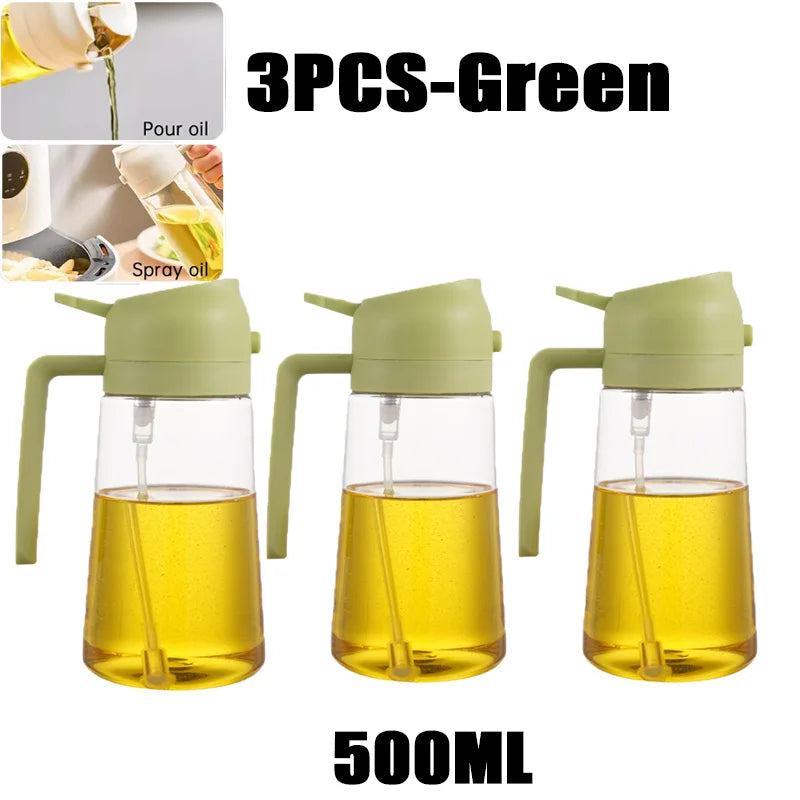 Oil Spray Bottle Cooking Mist Sprayer BBQ Olive Oil Kitchen Dispenser