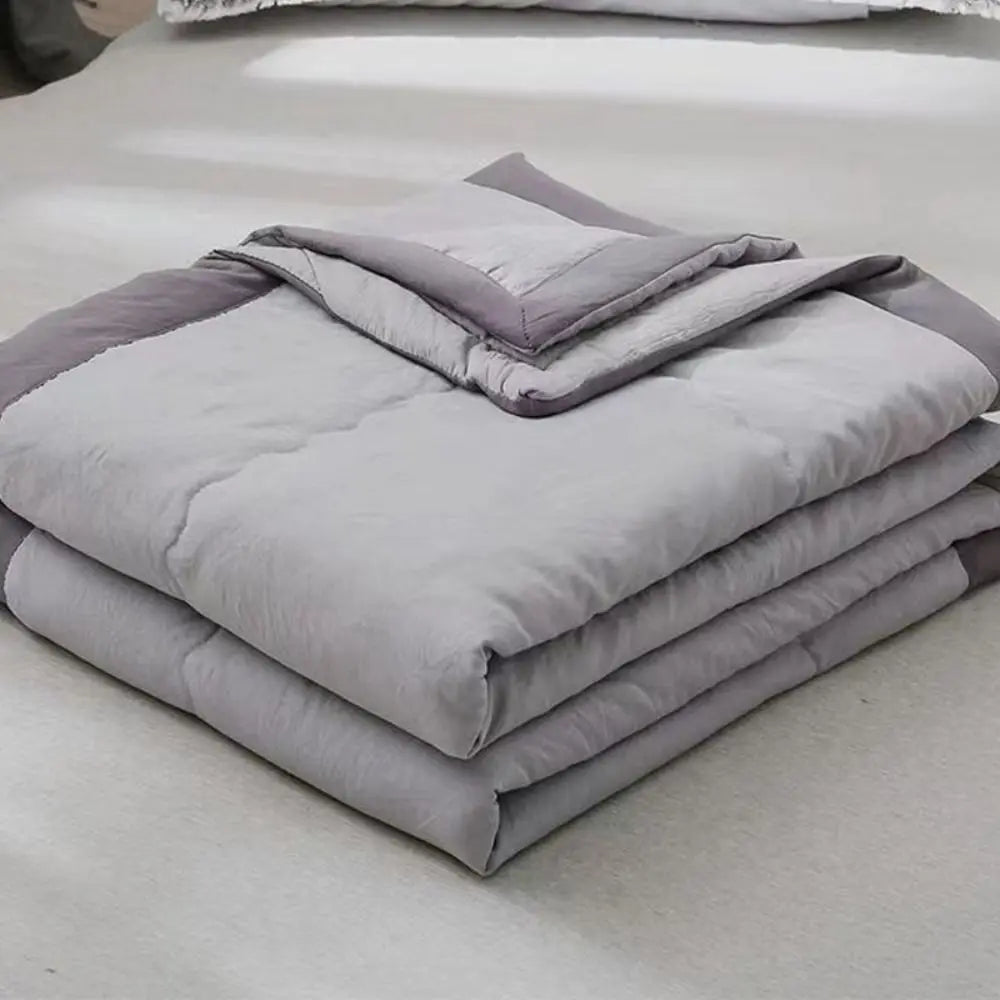 Cooling Summer Blanket Breathable Cotton Lightweight Cold Effect Quilt