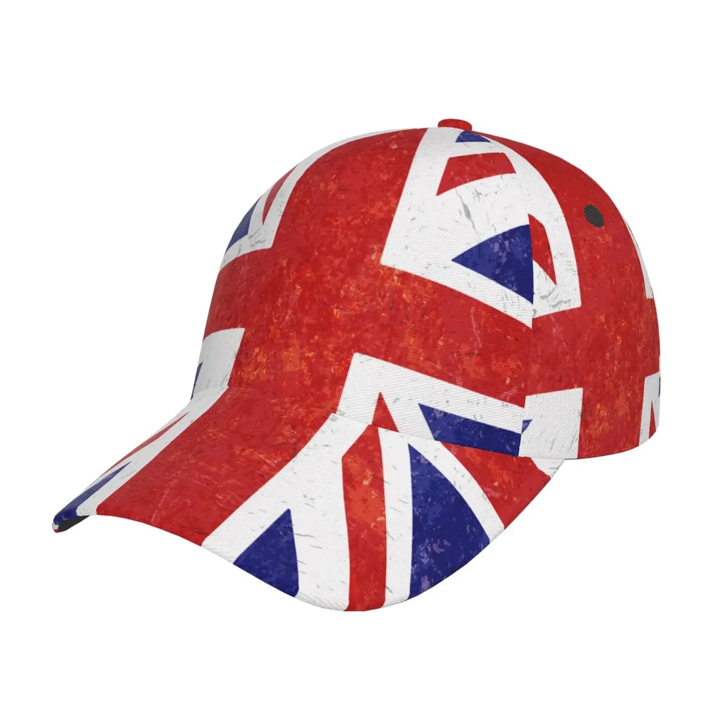 UK British Flag Baseball Cap Adjustable Unisex Casual Outdoor Hat