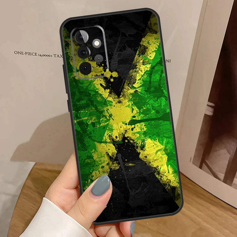 Jamaica Flag Phone Case for Samsung Galaxy A Series - Protective Cover
