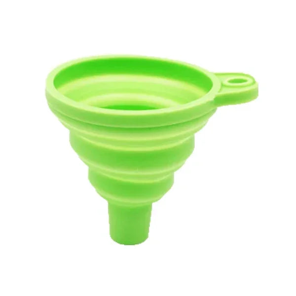 Silicone Foldable Funnel Set Collapsible Kitchen Oil Wine Liquid Tool