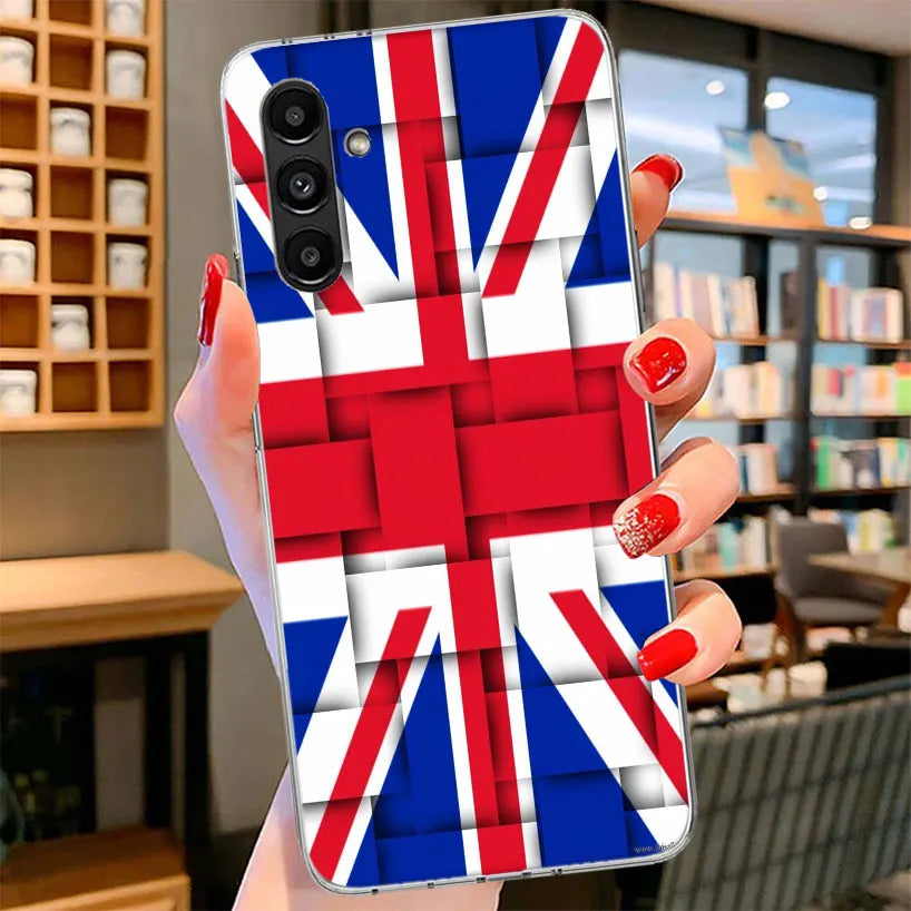 Union Jack UK Flag Phone Case - Samsung Galaxy A Series Protective Cover