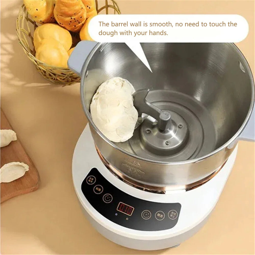 200W Electric Dough Mixer Stand Kneading Machine 5L/7L Stainless Bowl