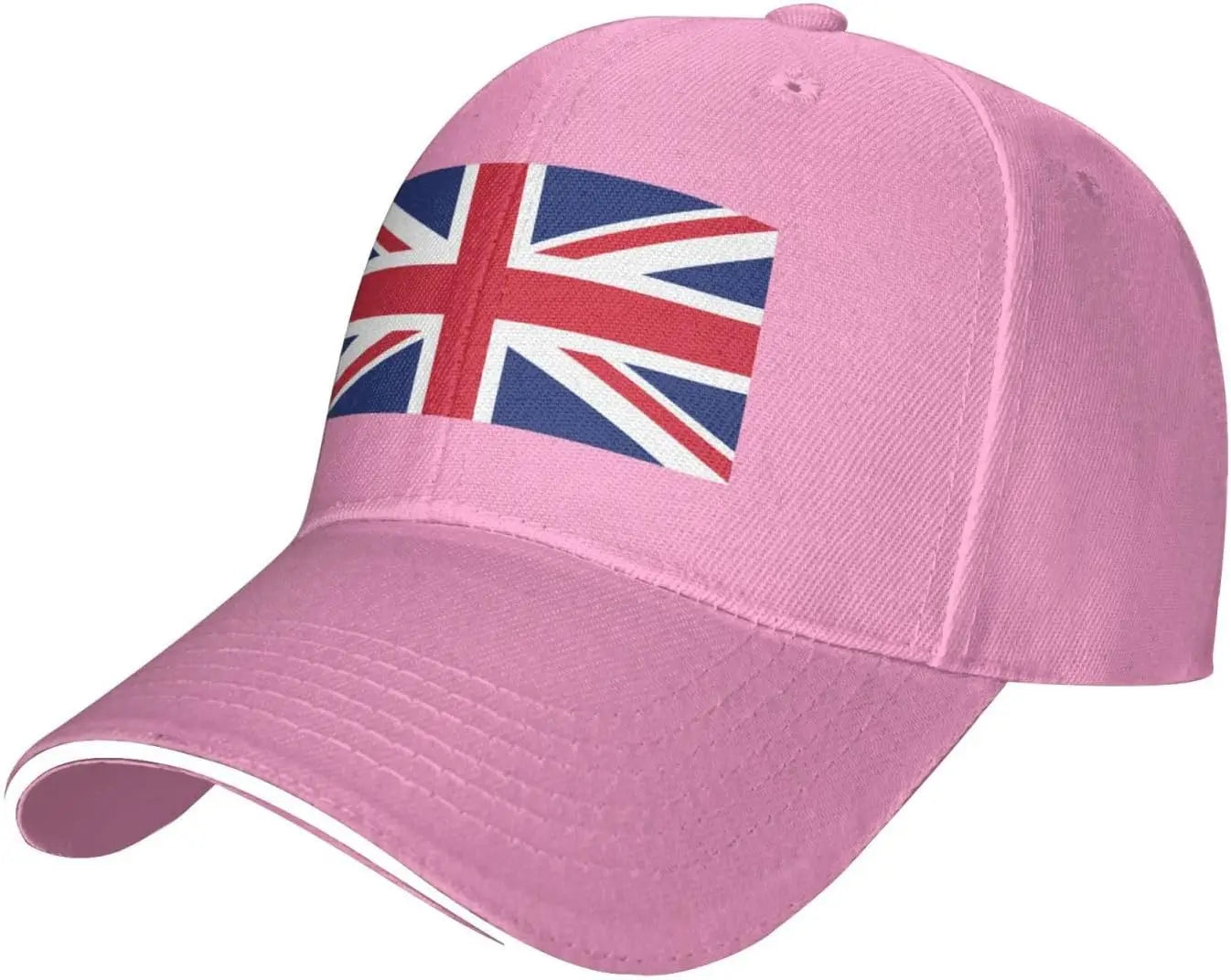 UK Flag Baseball Cap Adjustable Snapback Sun Hat for Men Women Outdoor Sport Hats