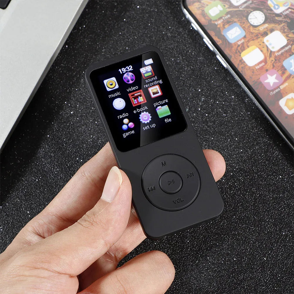 Bluetooth 5.0 MP3 MP4 Player Portable Music Player FM Radio Recorder
