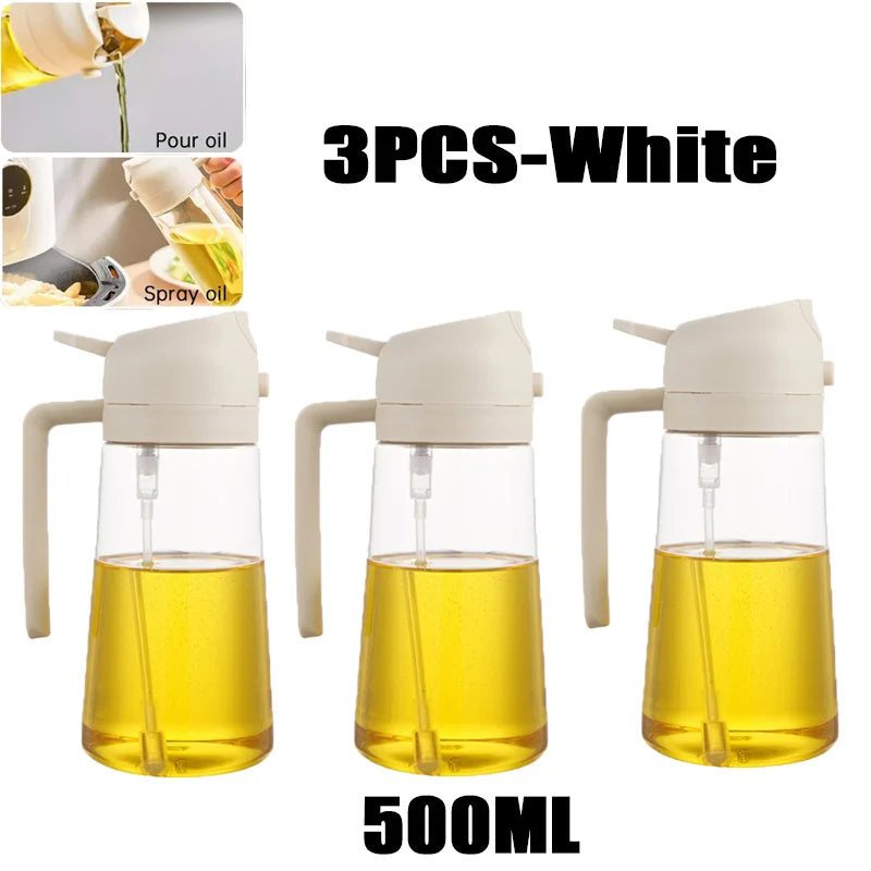 Oil Spray Bottle Cooking Mist Sprayer BBQ Olive Oil Kitchen Dispenser