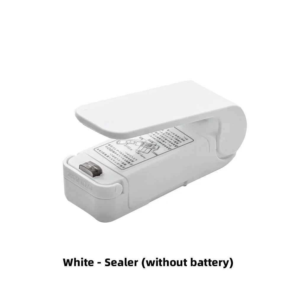 Mini Bag Sealer Heat Sealing Machine Portable Food Snack Storage Tool