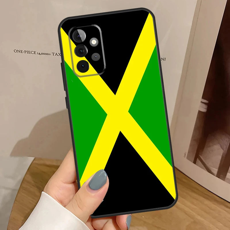 Jamaica Flag Phone Case for Samsung Galaxy A Series - Protective Cover