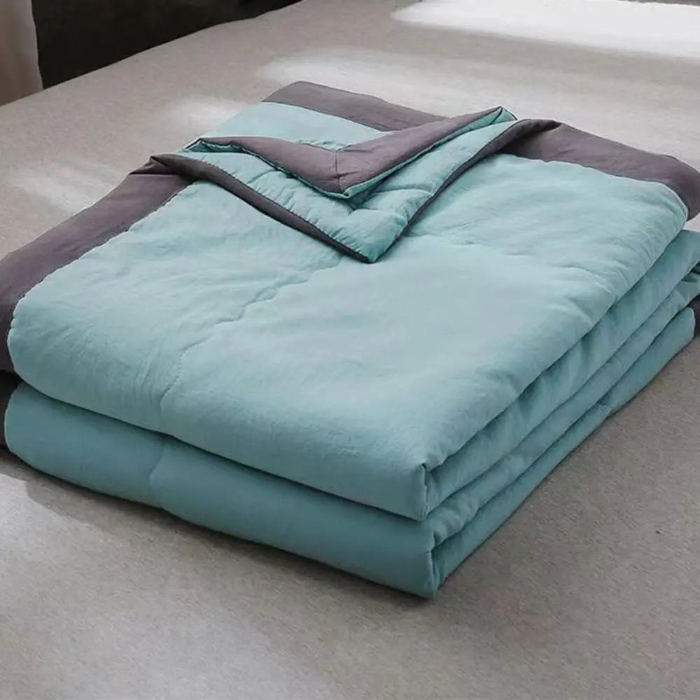Cooling Summer Blanket Breathable Cotton Lightweight Cold Effect Quilt