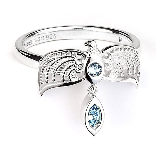 Harry Potter Sterling Silver Diadem Crystal Ring Large