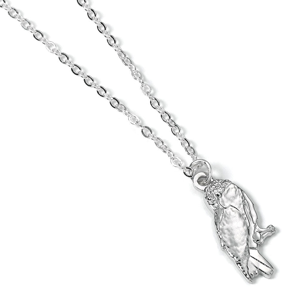 Harry Potter Silver Plated Hedwig Owl Necklace